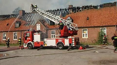Pożar w Szczecinie
