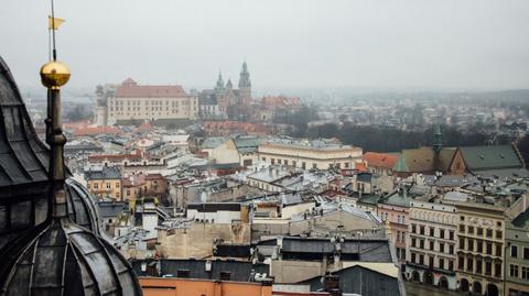 Smog wisi nad Krakowem