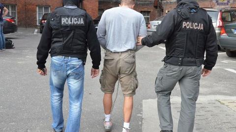 Gdańska policja zatrzymała groźnego przestepcę