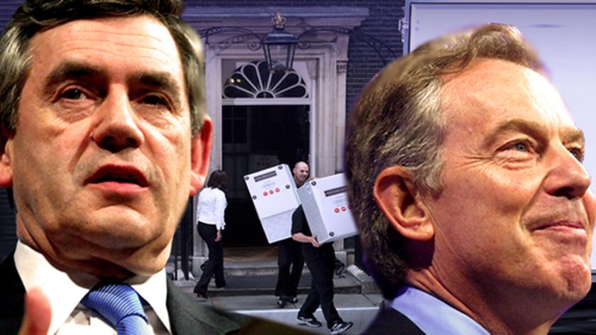 Tony Blair wyprowadza się z Downing Street