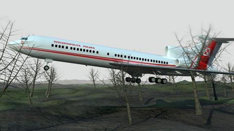Rekonstrukcja tragicznego lotu