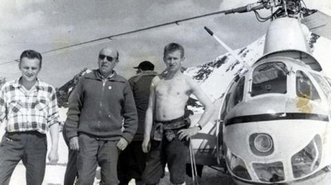 50 lat od pierwszej akcji ratowniczej z udziałem śmigłowca w Tatrach