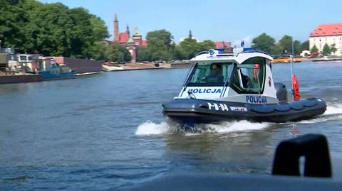 Supernowoczesna łódź wrocławskiej policji wodnej