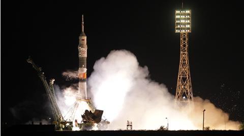 Sojuz wystartował z Kazachstanu