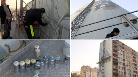 Ściana jak gigantyczne płótno. Zobacz od kuchni, jak powstają murale
