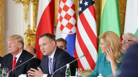 Prezydent Andrzej Duda w Tallinie na szczycie Inicjatywy Trójmorza