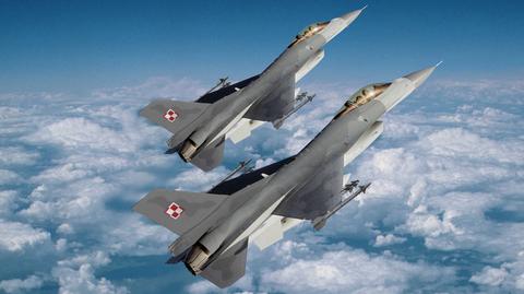 "Poczuj się jak pilot F-16". Wideo 360 stopni z okazji Szczytu NATO