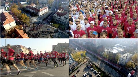 Bieg 100-lecia to największy bieg w historii Polski