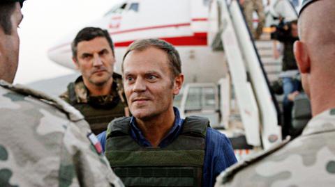 Donald Tusk w Afganistanie