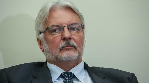Szef MSZ: od jutra będę lobbował na rzecz kandydatury Saryusz-Wolskiego