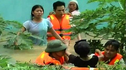 Katastrofalna powódź w Wietnamie