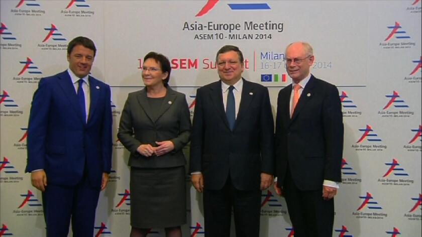 Ewa Kopacz w Mediolanie. Rozpoczął się szczyt przywódców Europy i Azji