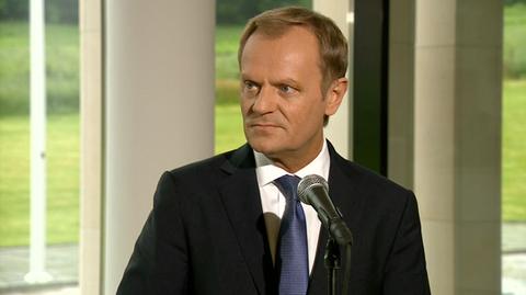 Tusk o "charakterku" Kaczyńskiego: nie jest specjalistą od przytulania 