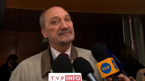 Antoni Macierewicz o zachowaniu prof. Jacka Rońdy