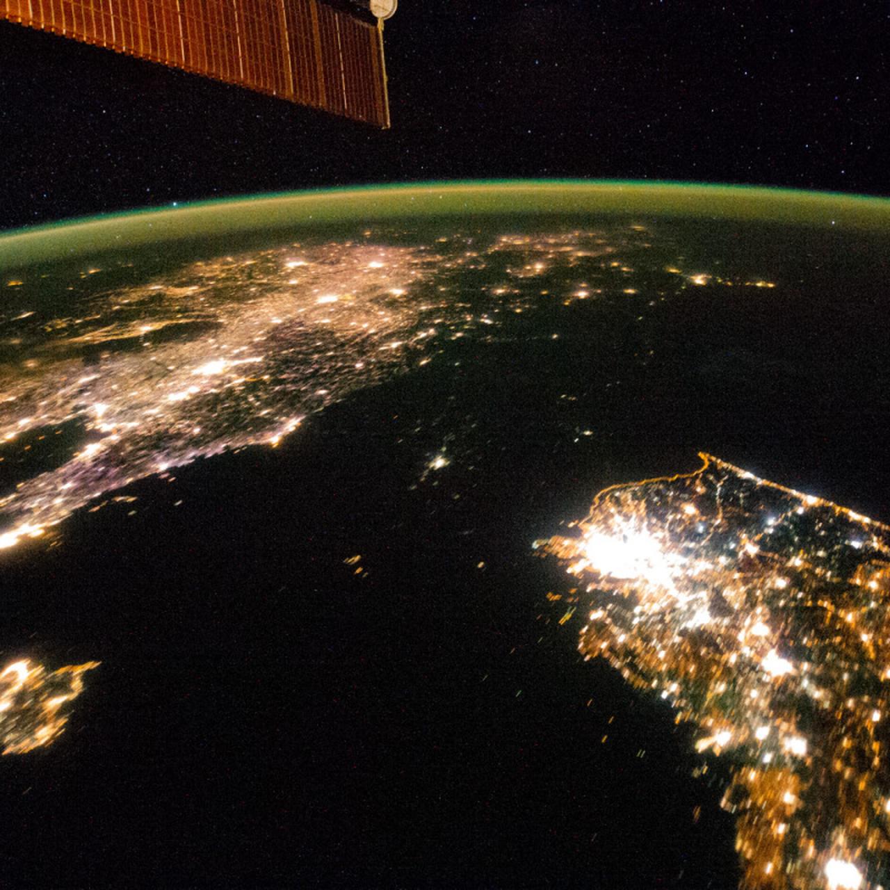 mapa satelitarna korei północnej Korea Północna pogrążona w ciemnościach   TVN24