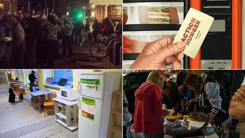Automaty z jedzeniem dla bezdomnych