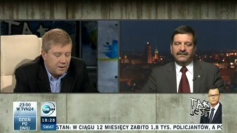 Cezary Kaźmierczak o liście do szefa "Solidarności" mówił w "Tak jest" w TVN24