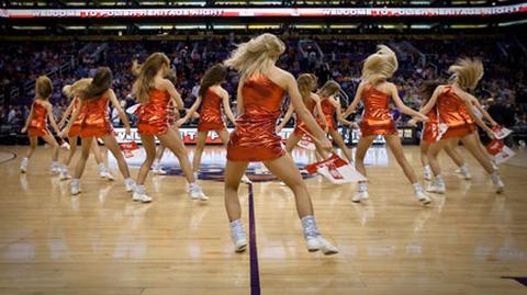 Cheerleaders Prokom zachwyciły fanów koszykówki