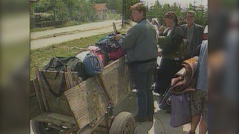 Chorwaccy uchodźcy w czasie wojny w byłej Jugosławii