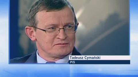 Cymański: tę sprawę należy wyjaśnić