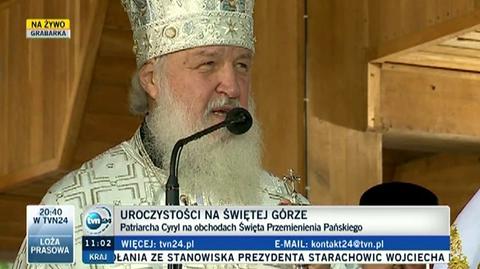 Cyryl I: Bez Boga społeczeństwo skazane na niepowodzenie 