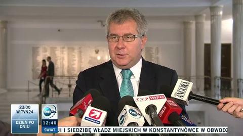 Czarnecki: Premier powinien się odnieść do zarzutów 