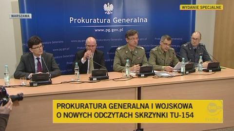 Część 3. konferencji. Wypowiedź płk Ireneusza Szeląge z Wojskowej Prokuratury Okręgowej/TVN24