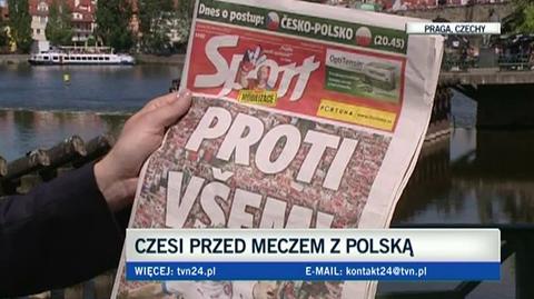Czeska prasa przed meczem z Polską