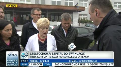 Częstochowa: "W szpitalu panuje atmosfera zastraszania i poniżania"