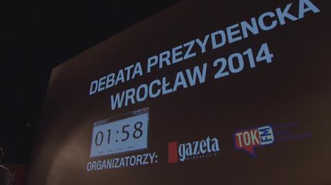 Debata kandydatów na prezydenta Wrocławia