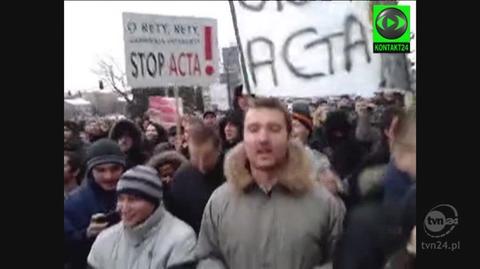 Demonstracja w Kielcach (Kontakt 24)