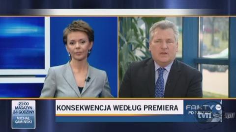 Do czego Kwaśniewski przekonywałby Obamę?/TVN24