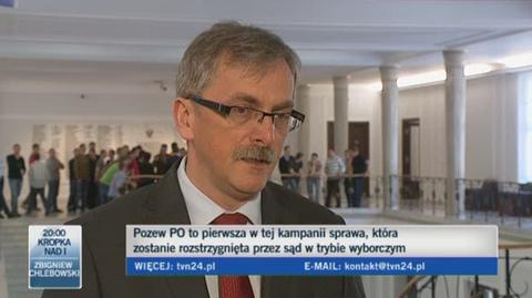 Dolniak: są trzy powodu pozwania PiS