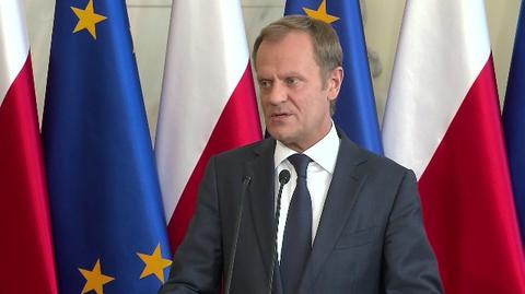 Donald Tusk nie widzi powodów do dymisji szefa MSW 
