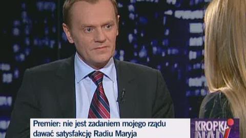 Donald Tusk: Opozycja PiS-owska gra interesem Polski