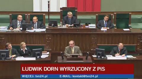 Dorn wyleciał za ostry język - zobacz przykłady