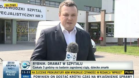 Dramat w szpitalu w Rybniku