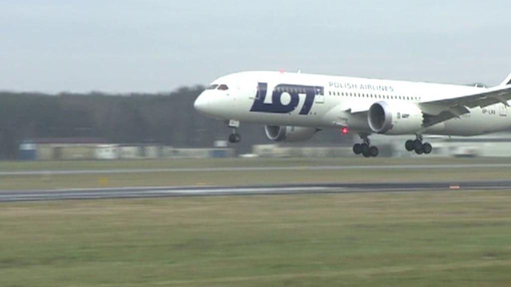 Dreamliner odwiedził Gdańsk