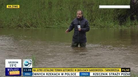 Droga łącząca Czechy i Polskę odcięta