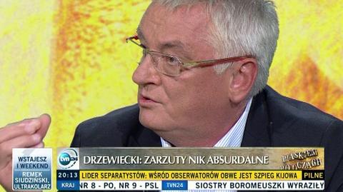 Drzewiecki: zarzuty NIK absurdalne