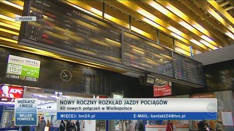 Dworzec w Poznaniu. Spokój i porządek (TVN24)