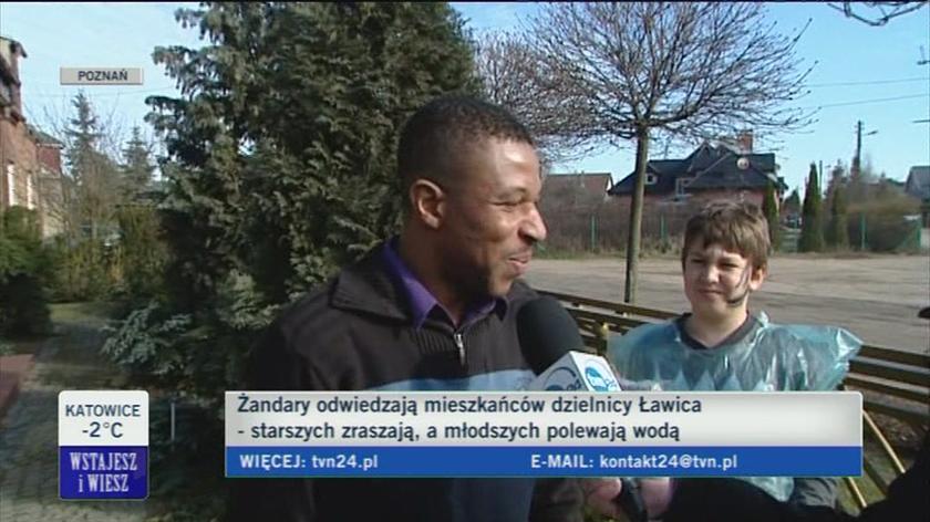 Dyngus w Poznaniu (TVN24)