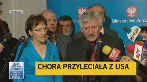 Dyrektor Woj. Szpitala Zakaźnego w Warszawie, Andrzej Horban: Samoloty są bezpieczne