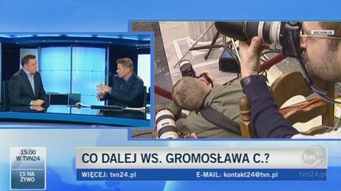 Dziennikarz śledczy portalu tvn24.pl Maciej Duda opowiada o sprawie Gromosława C.
