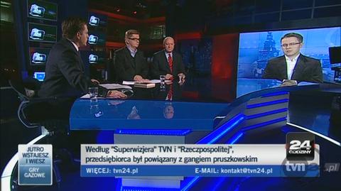 Dziennikarz „Superwizjera”: Śledztwo co do zasady powinno być tajne/TVN24