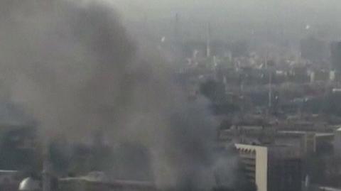 Eksplozje ładunków wybuchowych w Damaszku w Syrii