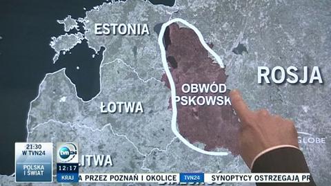 Elitarna dywizja Kremla ćwiczy u granic Estonii i Łotwy