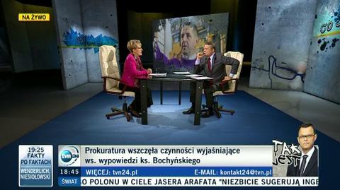 Elżbieta Radziszewska była gościem "Tak jest" w TVN24