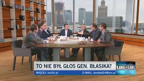 Eugeniusz Kłopotek krytykuje wypowiedź rzecznika rządu (TVN24)
