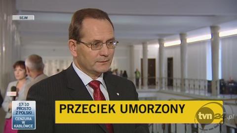 Eugeniusz Kłopotek: Poczekajmy na wyniki komisji